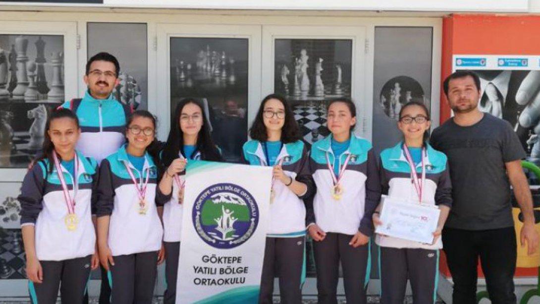 Satranç Türkiye Şampiyonasında Göktepe YBO Yıldız Kızlarımız Türkiye 9. Oldular!